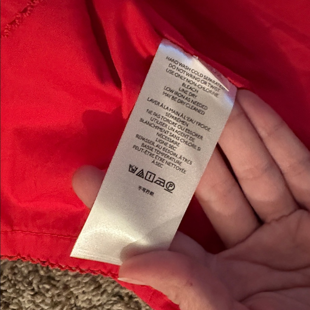 Maeve Anthropologie Red Mini Dress with Puff Sleeves - Picture 11 of 13